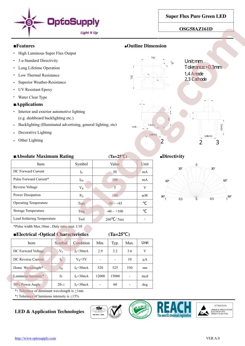 OSG58AZ161D