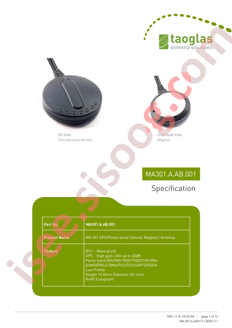 MA301AAB001