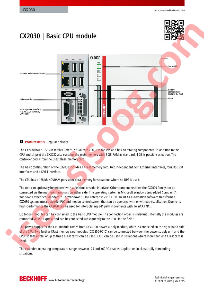 CX2030-B110