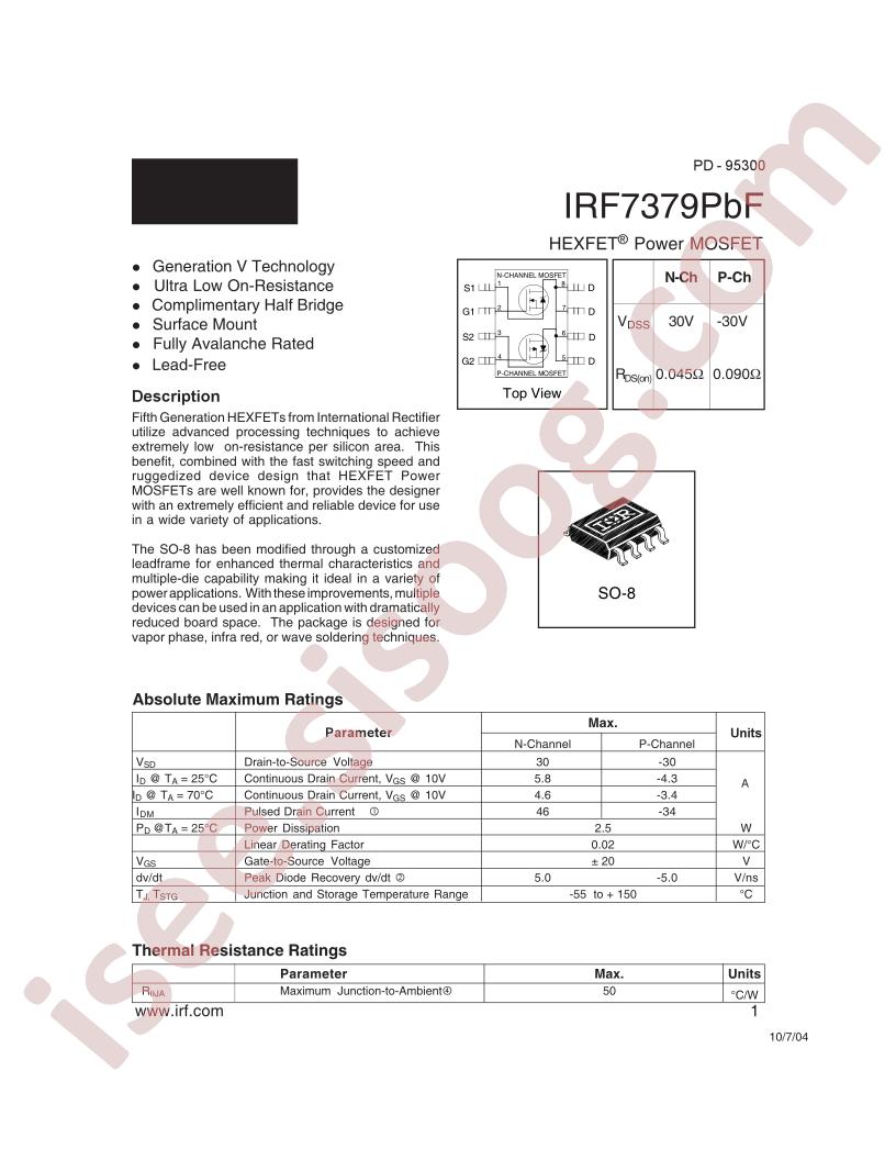 IRF7379PBF
