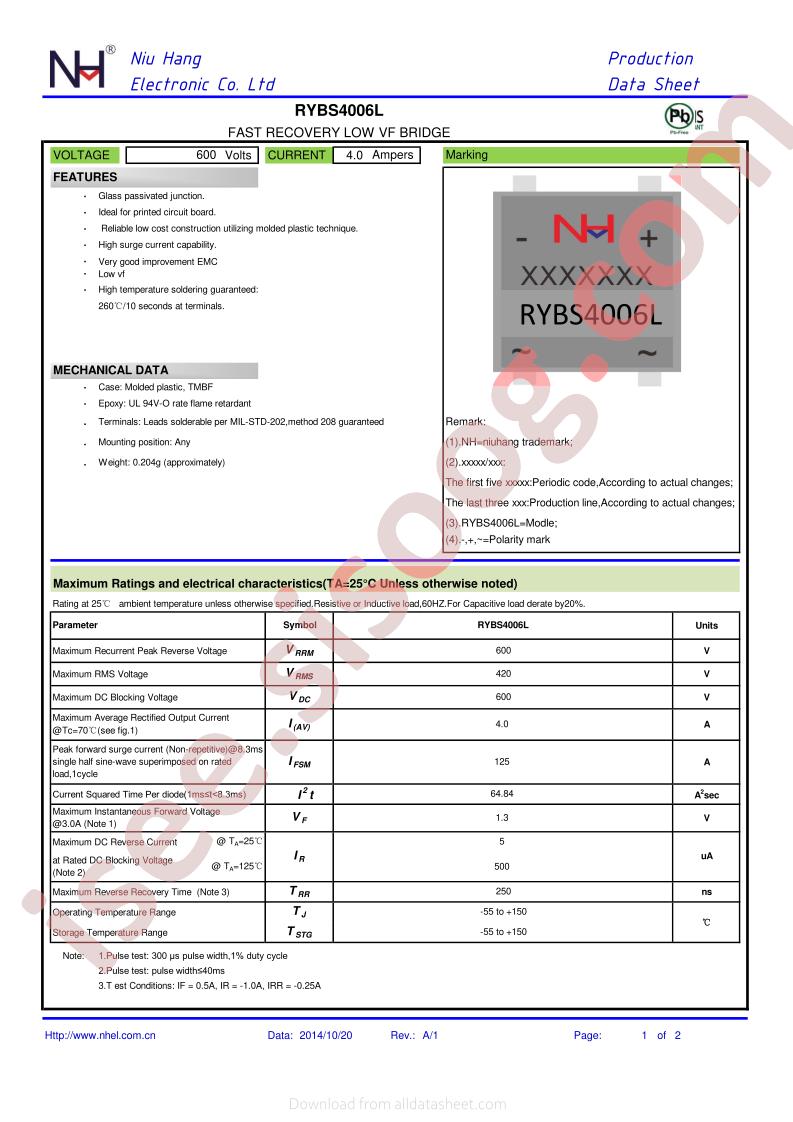 RYBS4006L