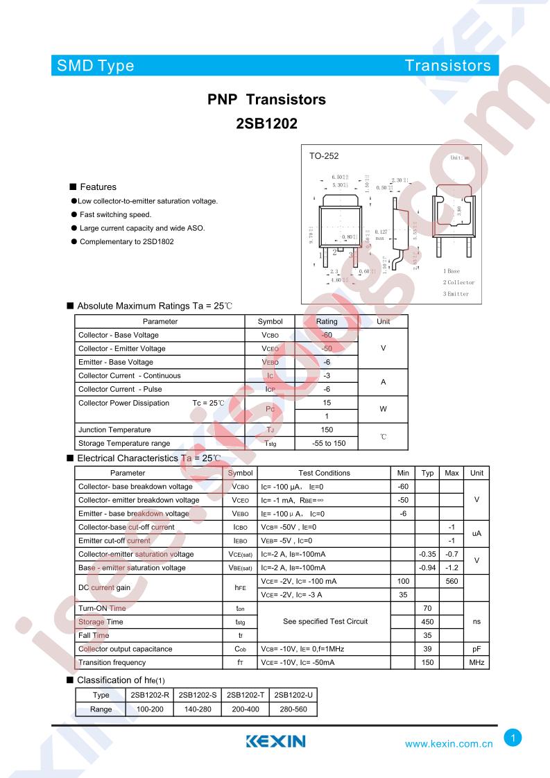 2SB1202