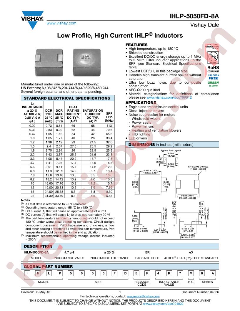 IHLP-5050FD-8A