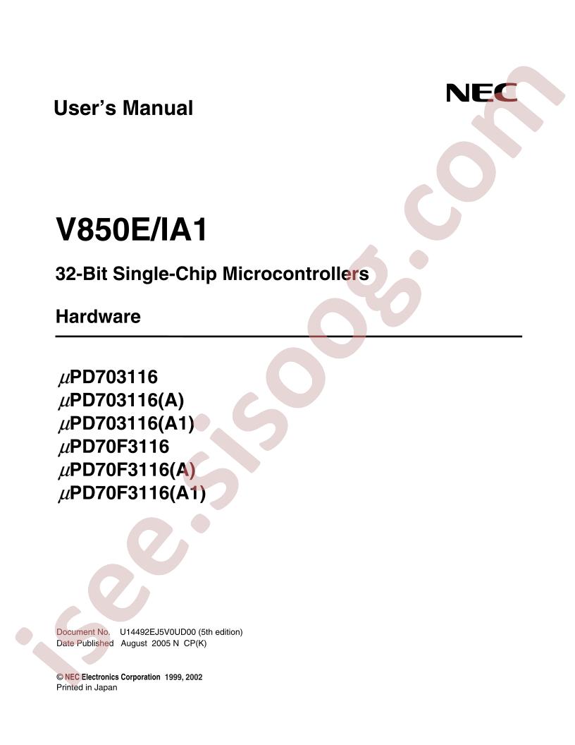 UPD70F3116A1