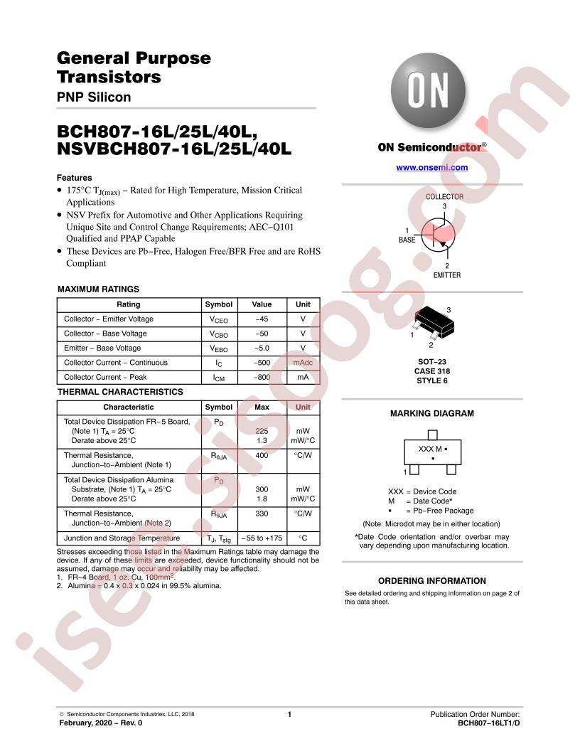 BCH807-16L