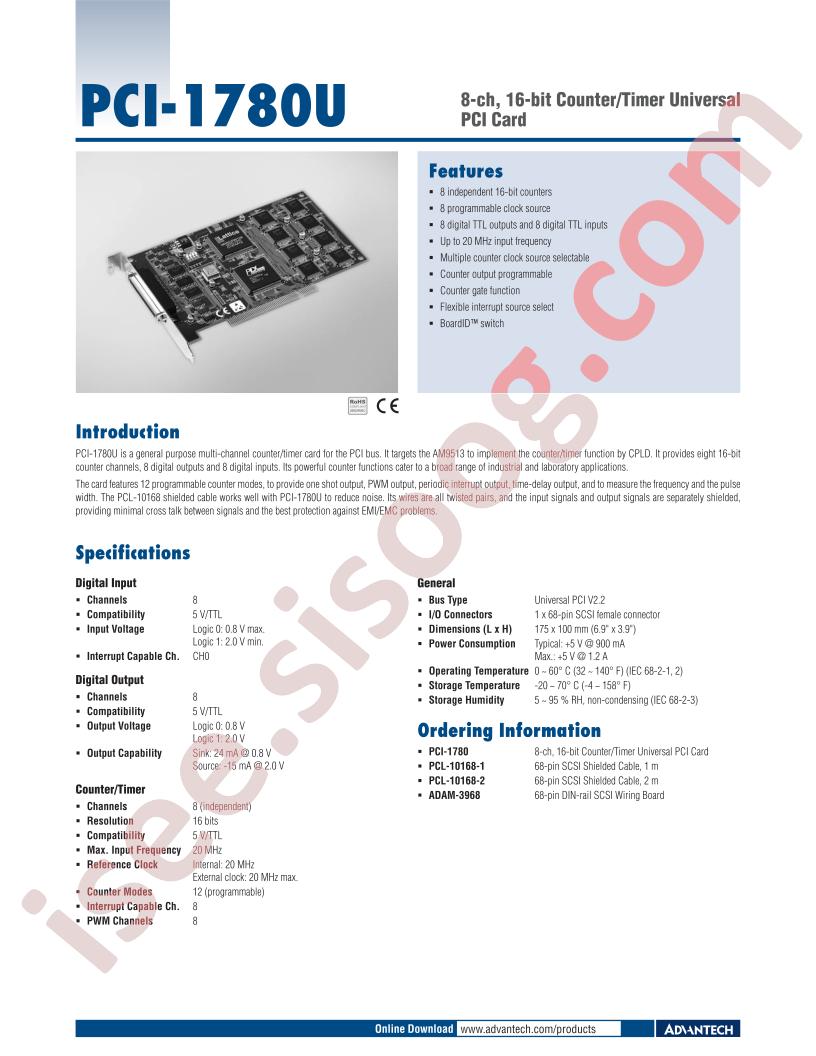 PCI-1780U