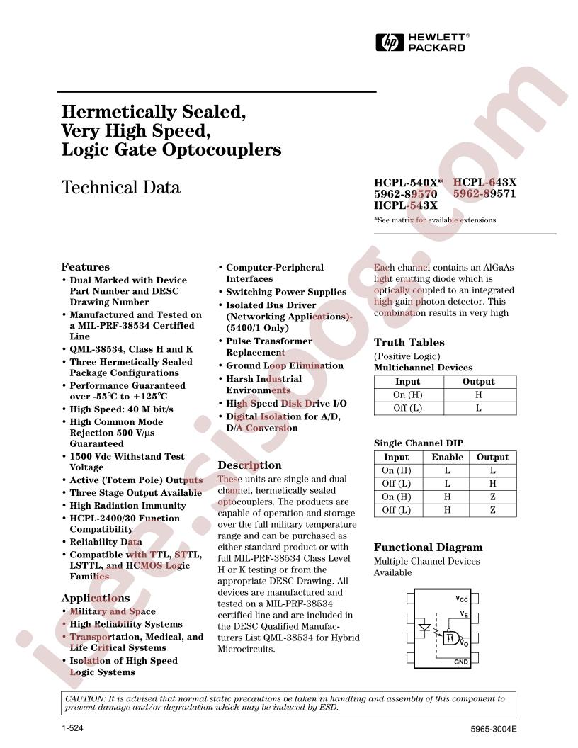 HCPL-643X