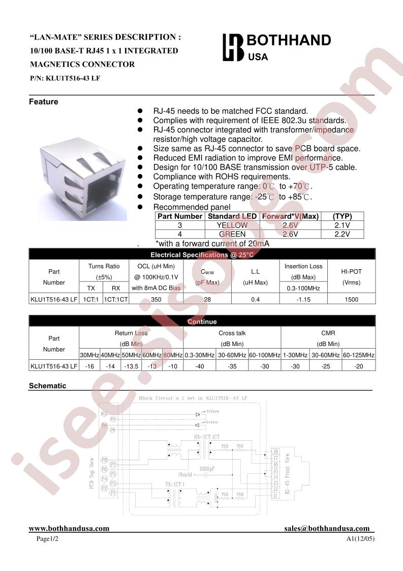 KLU1T516-43-LF