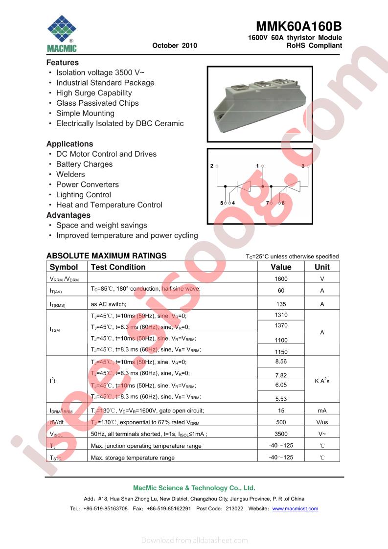 MMK60A160B