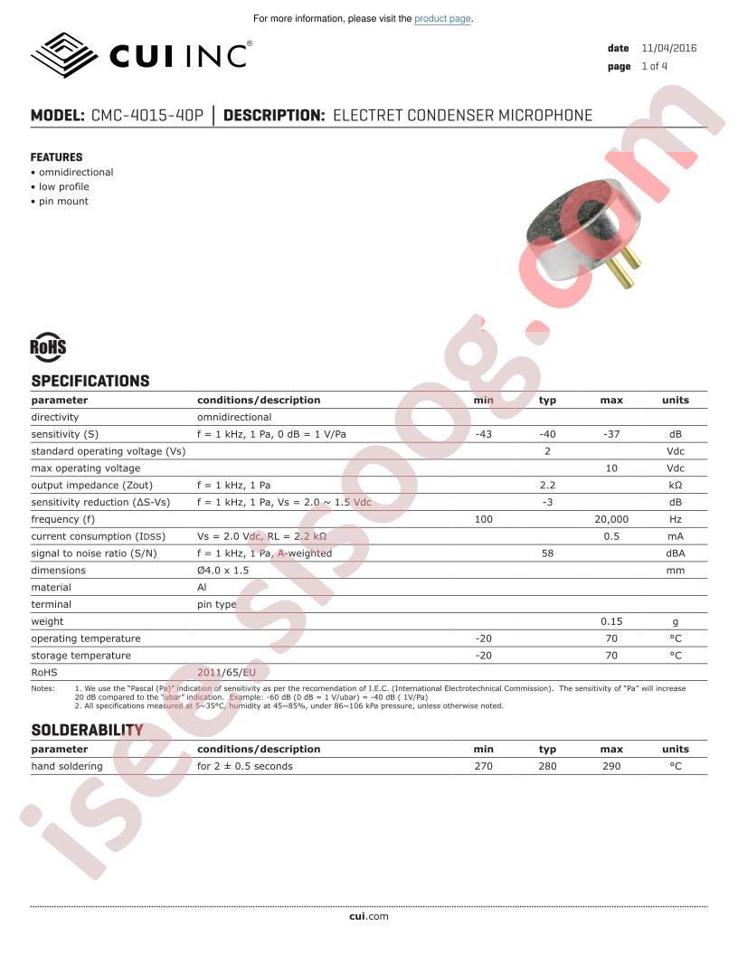 CMC-4015-40P