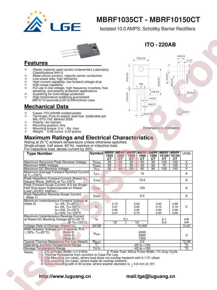 MBRF1035CT