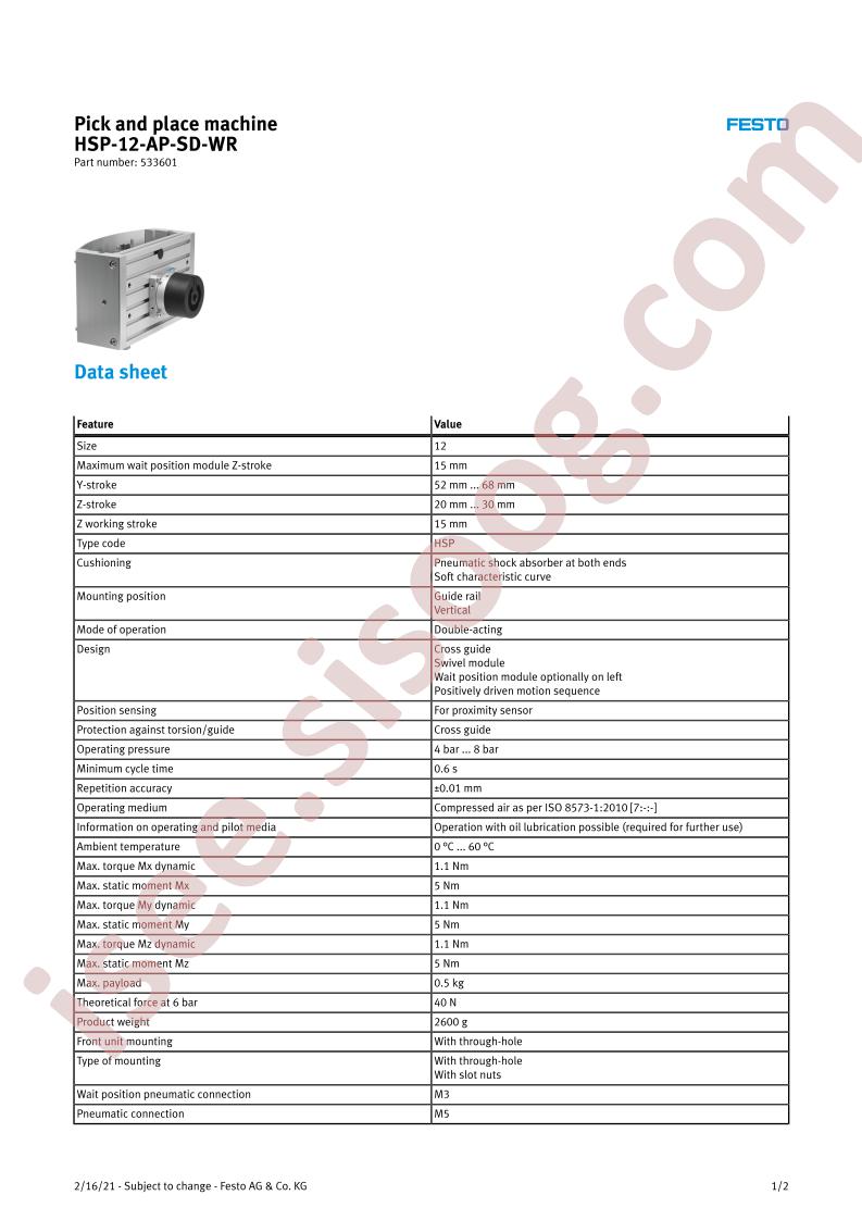 HSP-12-AP-SD-WR