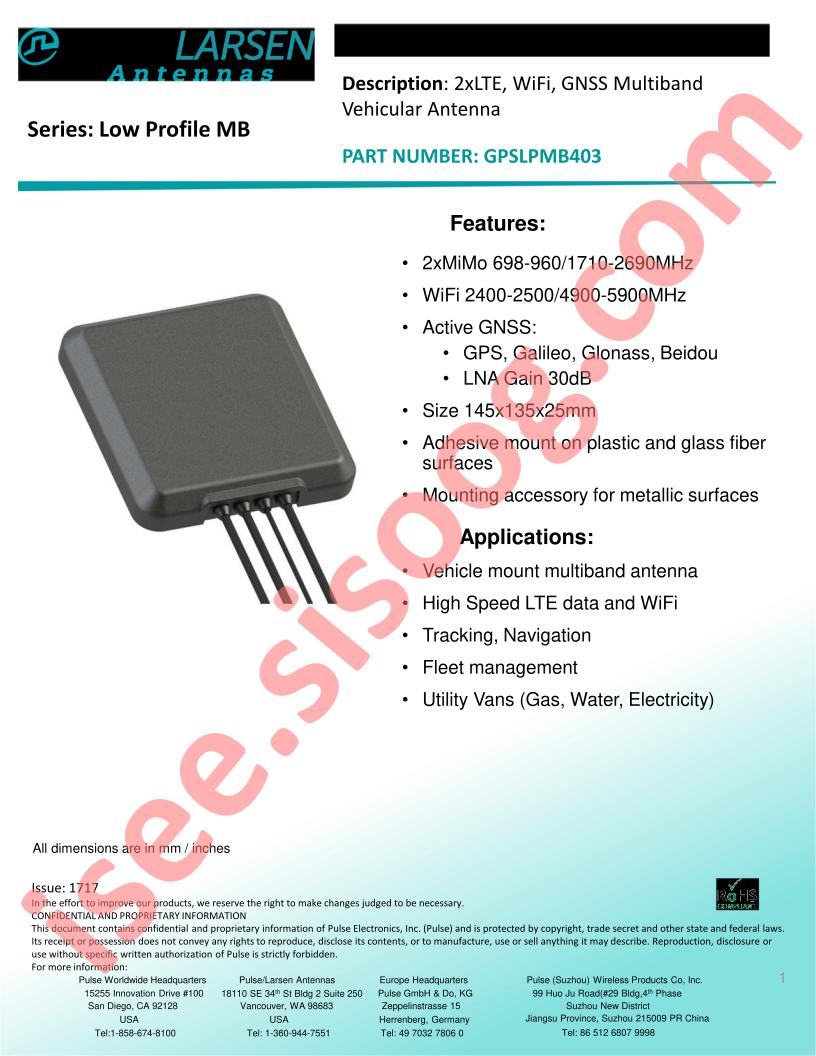 GPSLPMB403