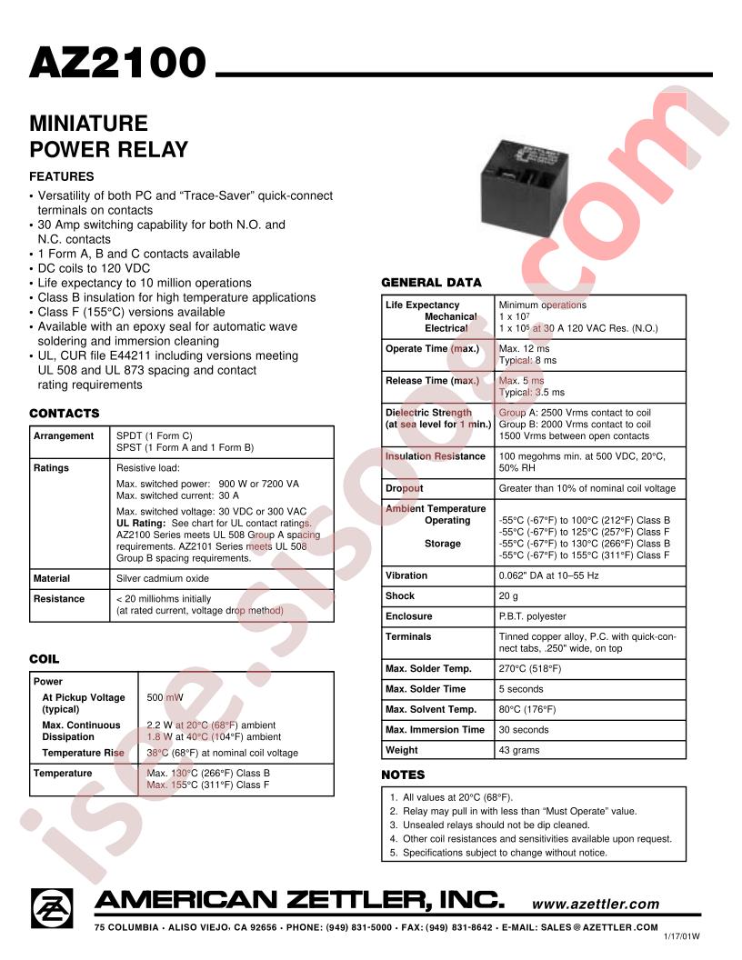 AZ2100-1C-9DE