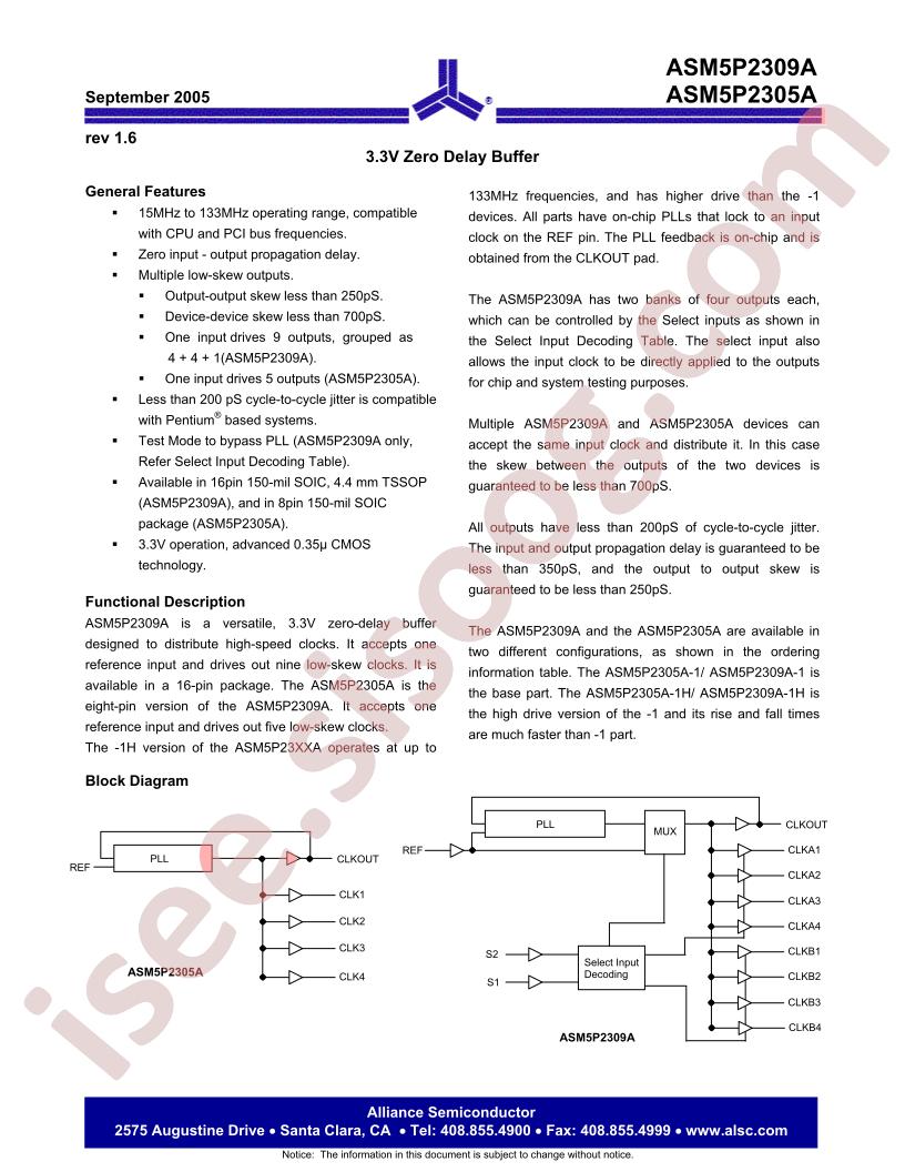 ASM5P2309AF-1H-16-ST