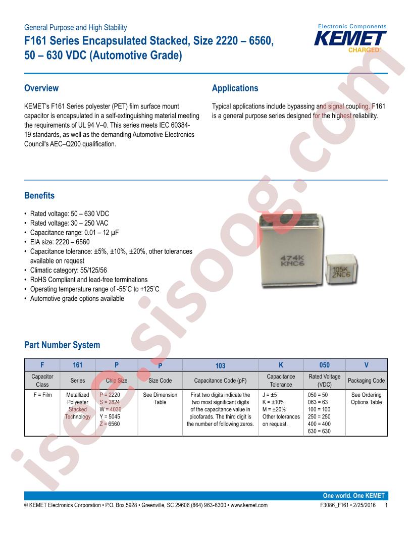 F161YP103M250V