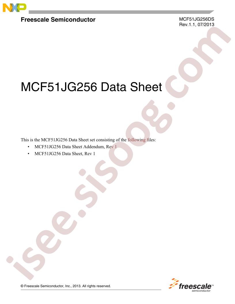 MCF51JG256DS