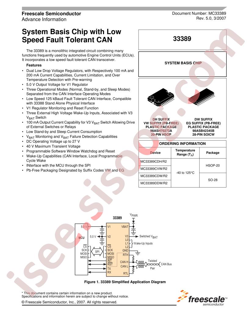 MC33389CDH