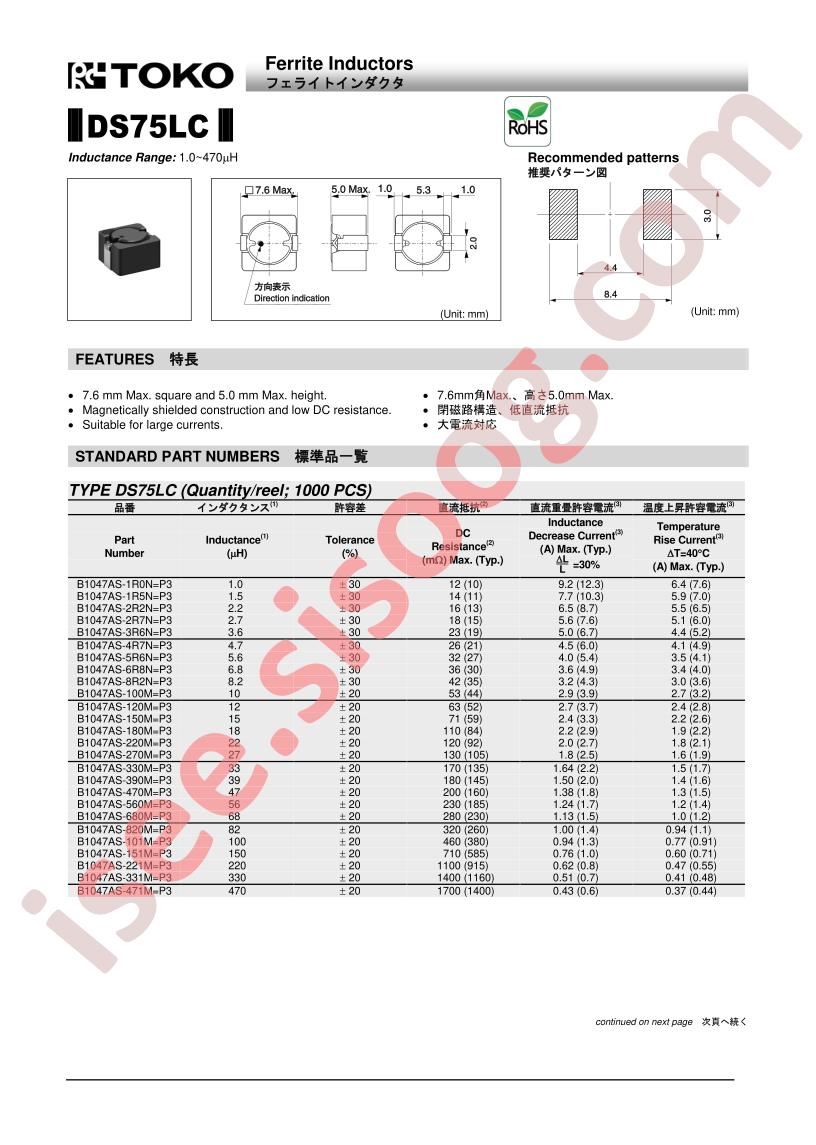 B1047AS-150M