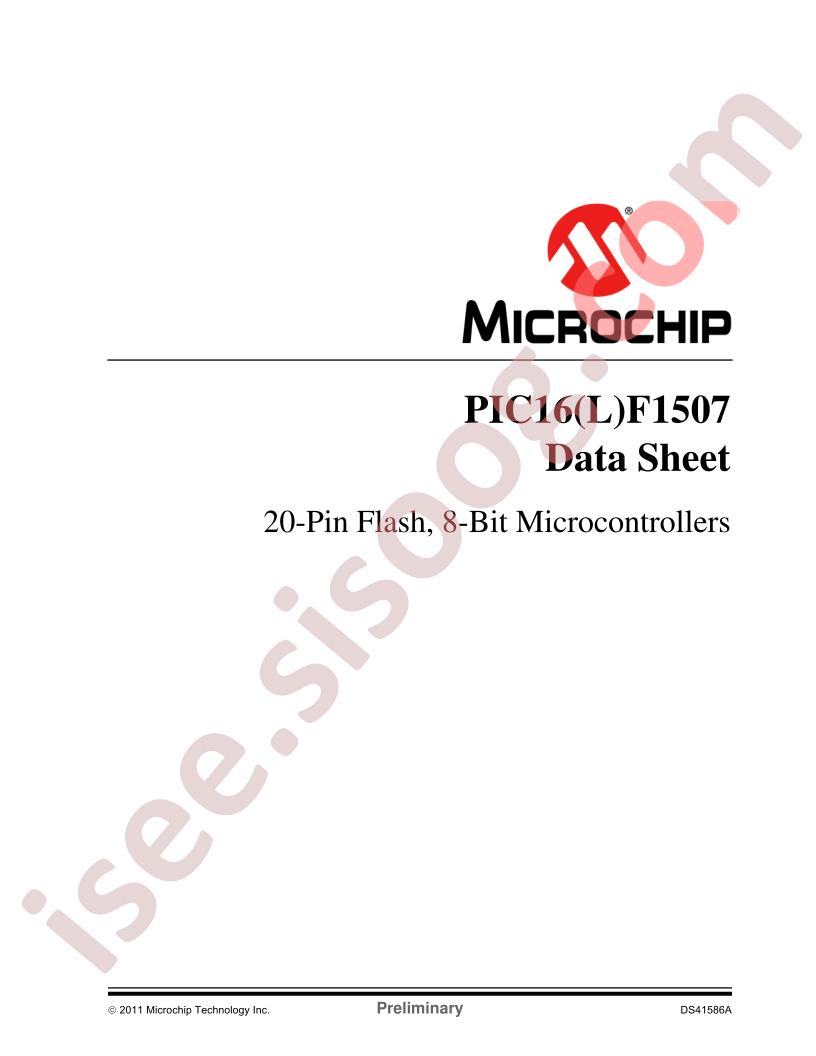 PIC16LF1507
