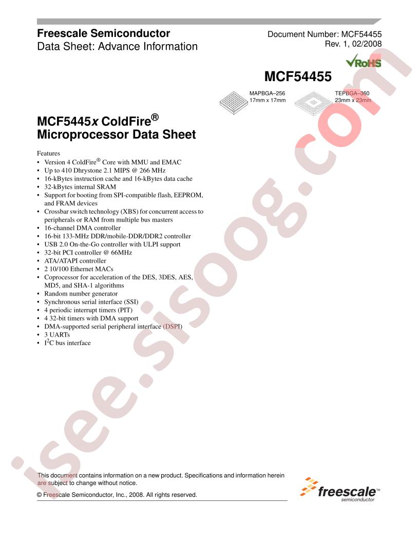 MCF54455