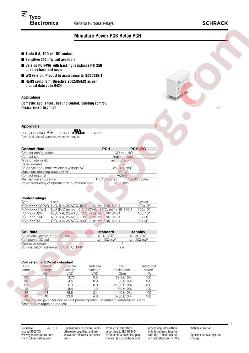 PCH-105D2-WG