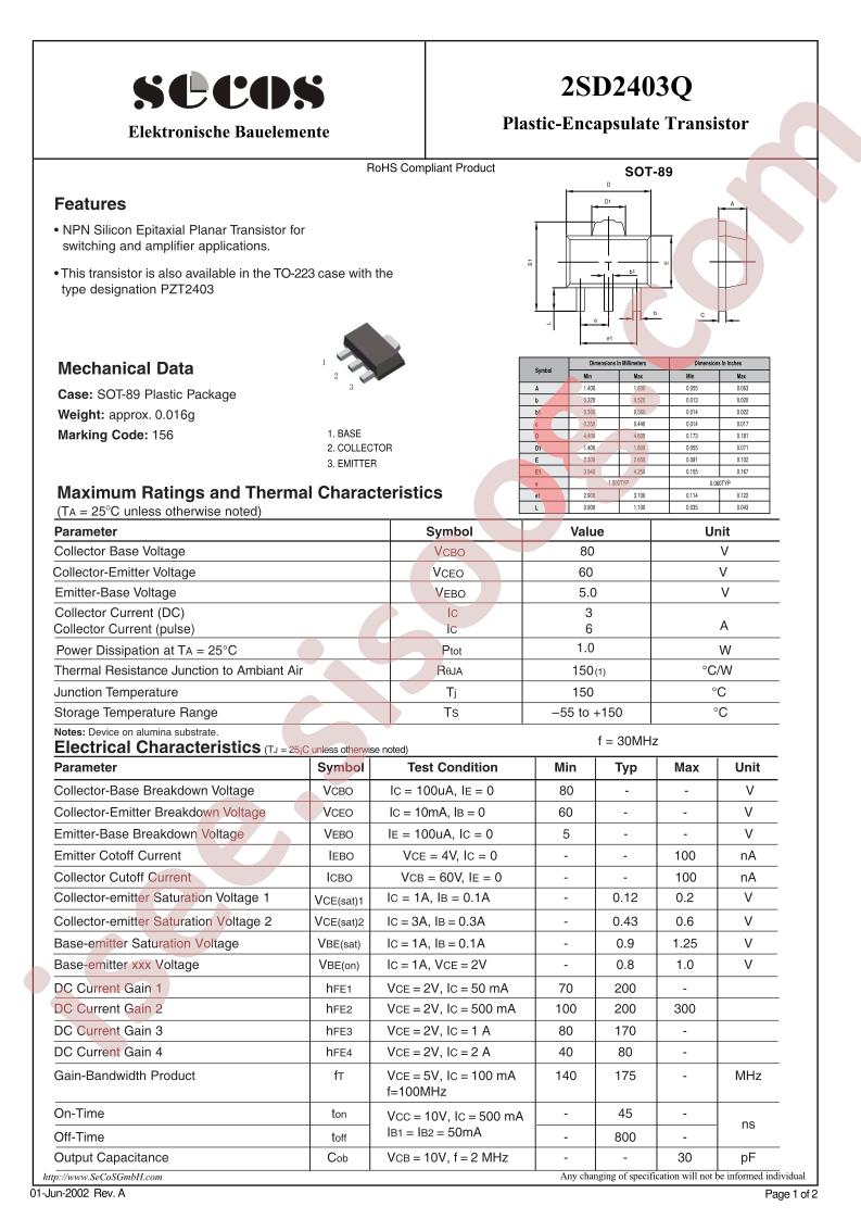 2SD2403Q