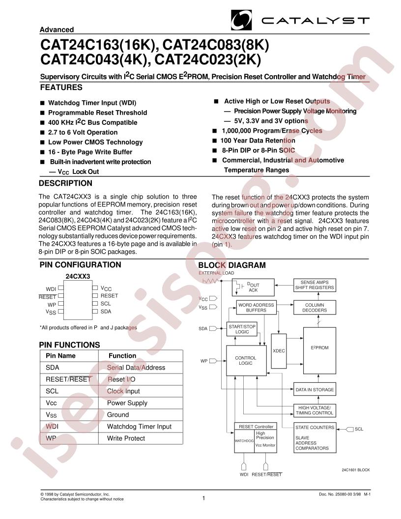 CAT24C163