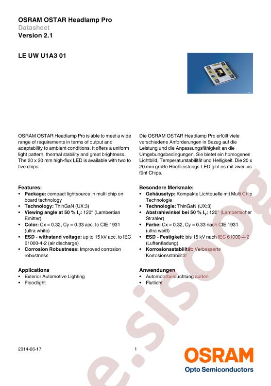 LEUWU1A301