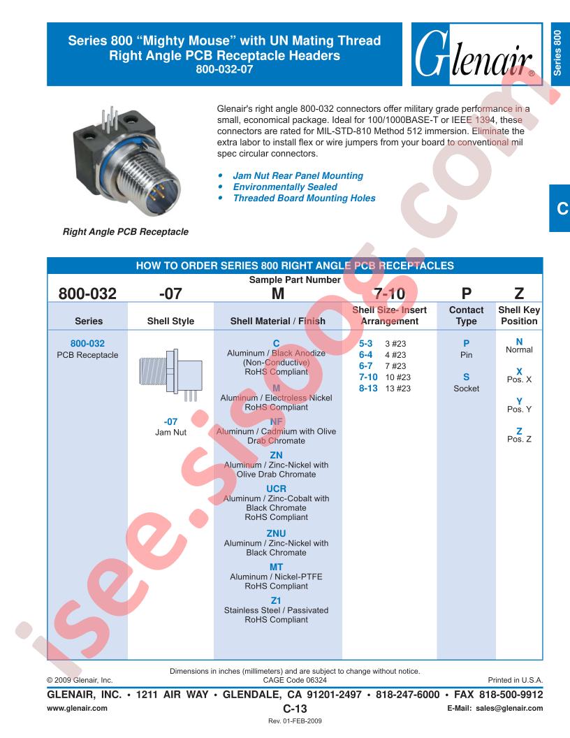 800-032-07ZN7-10PZ