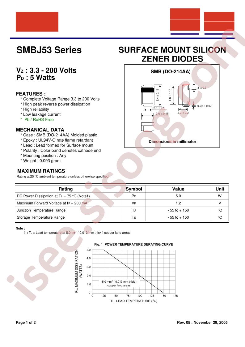 SMBJ5340A