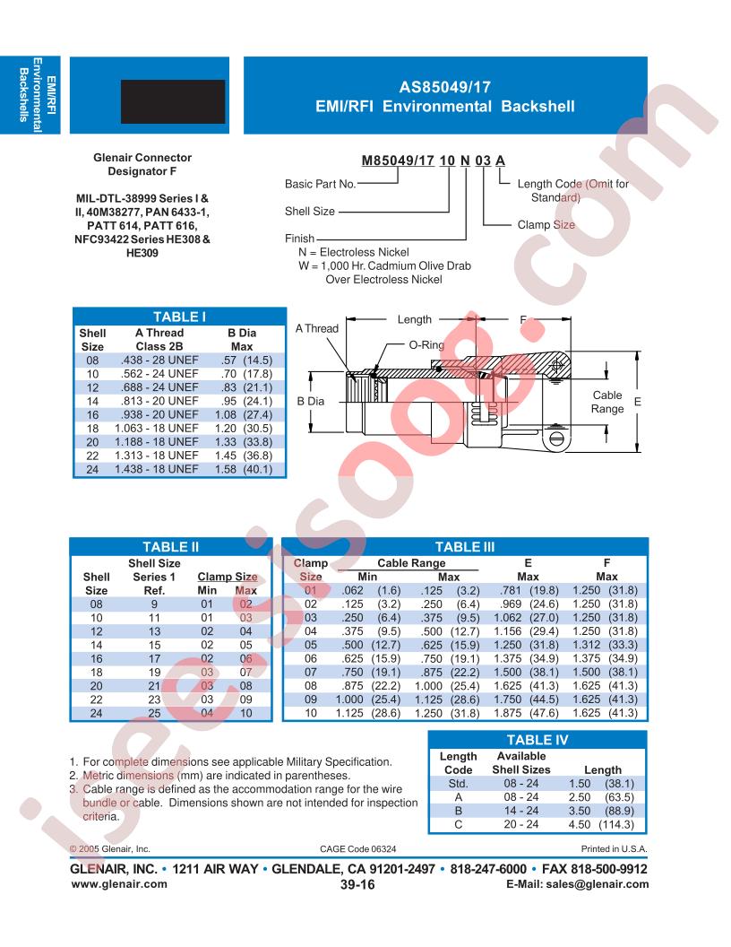 M85049-1720N07A