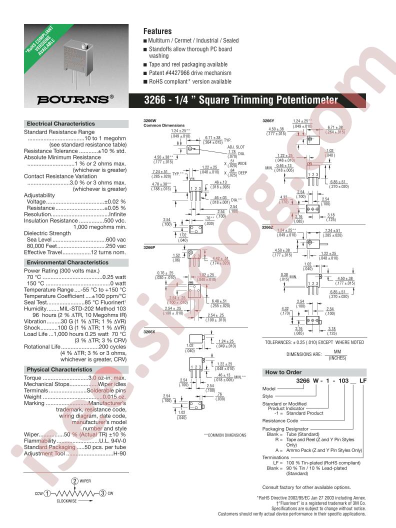 3266Z-1-100LF