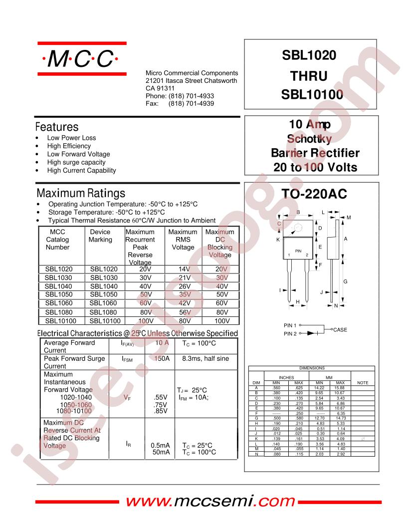 SBL1020