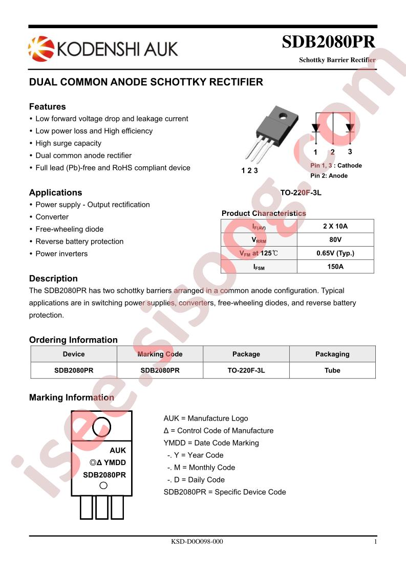 SDB2080PR