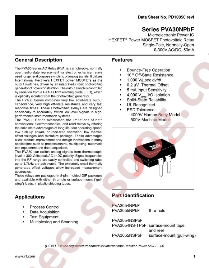 PVA3055NSPBF