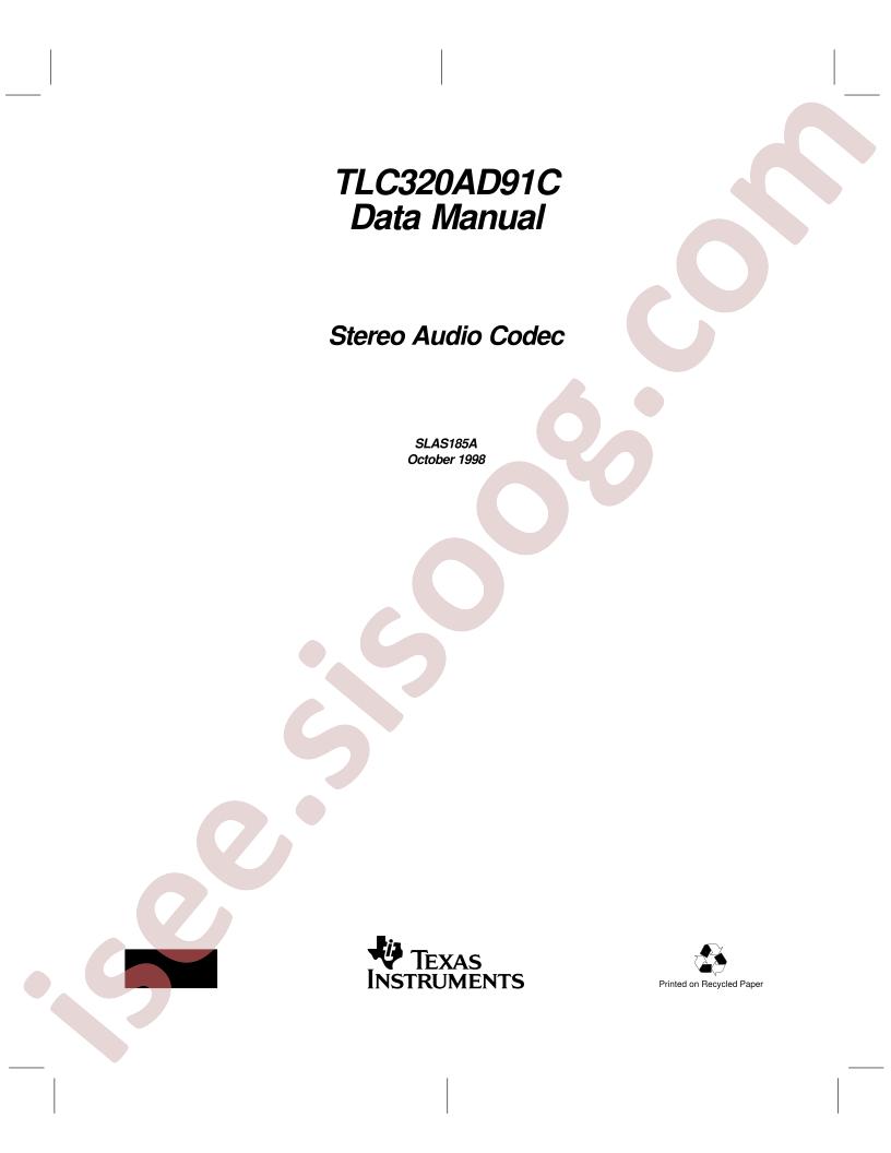 TLC320AD91