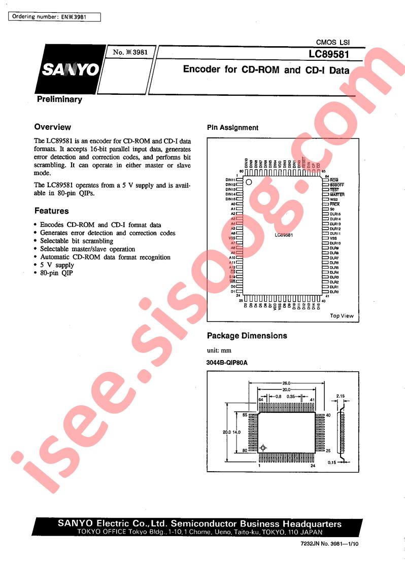 LC89581