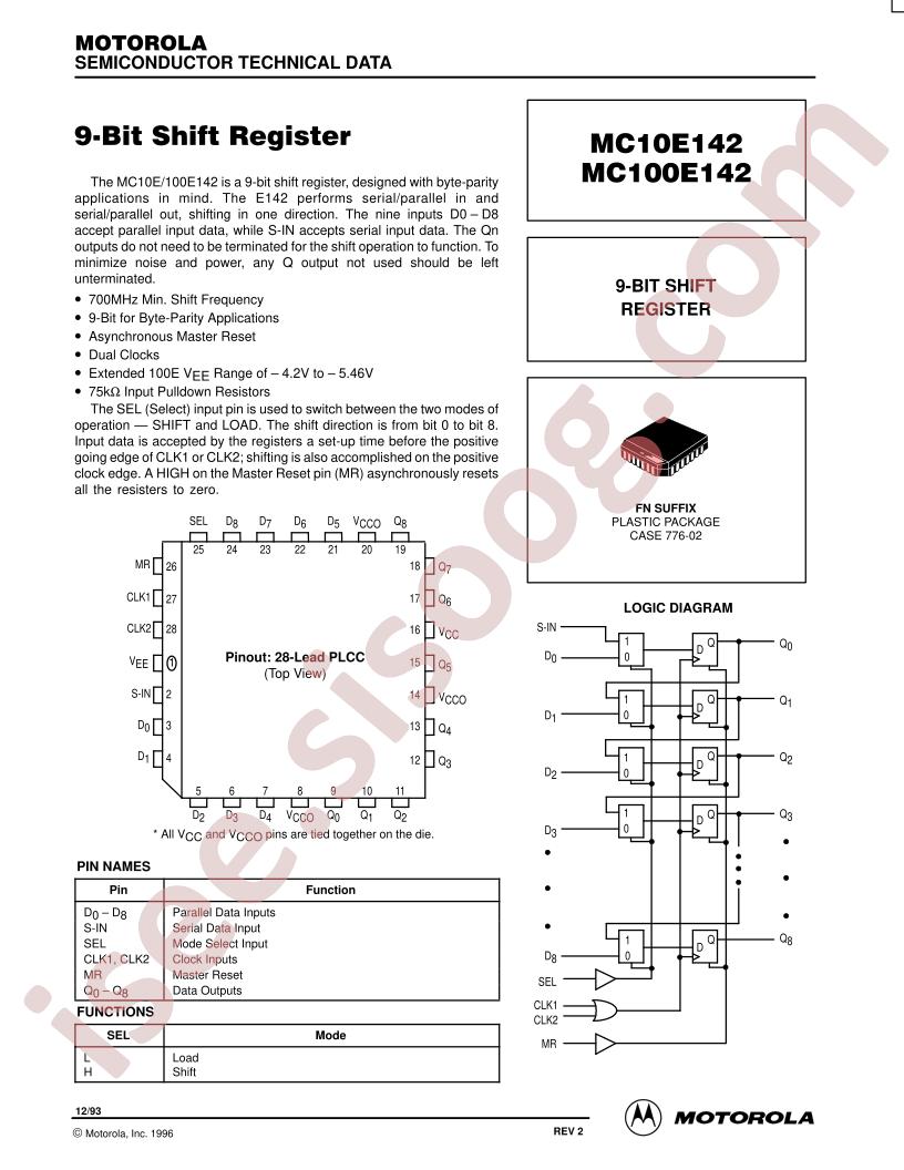 MC10E142