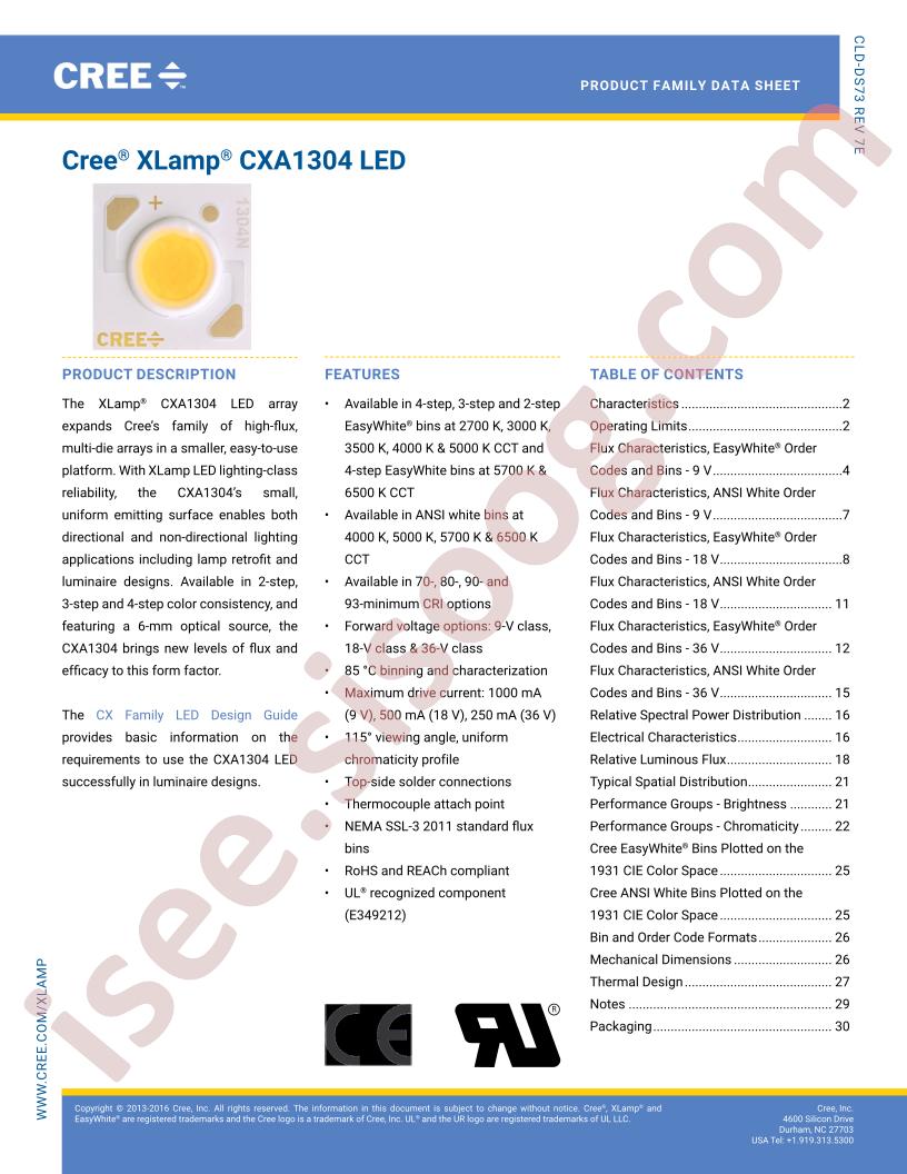 CXA1304-0000-000C0UA250H