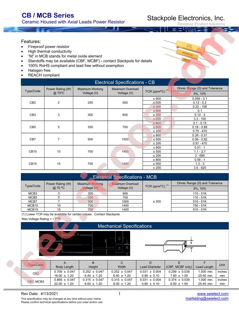 CBF10JB3K32