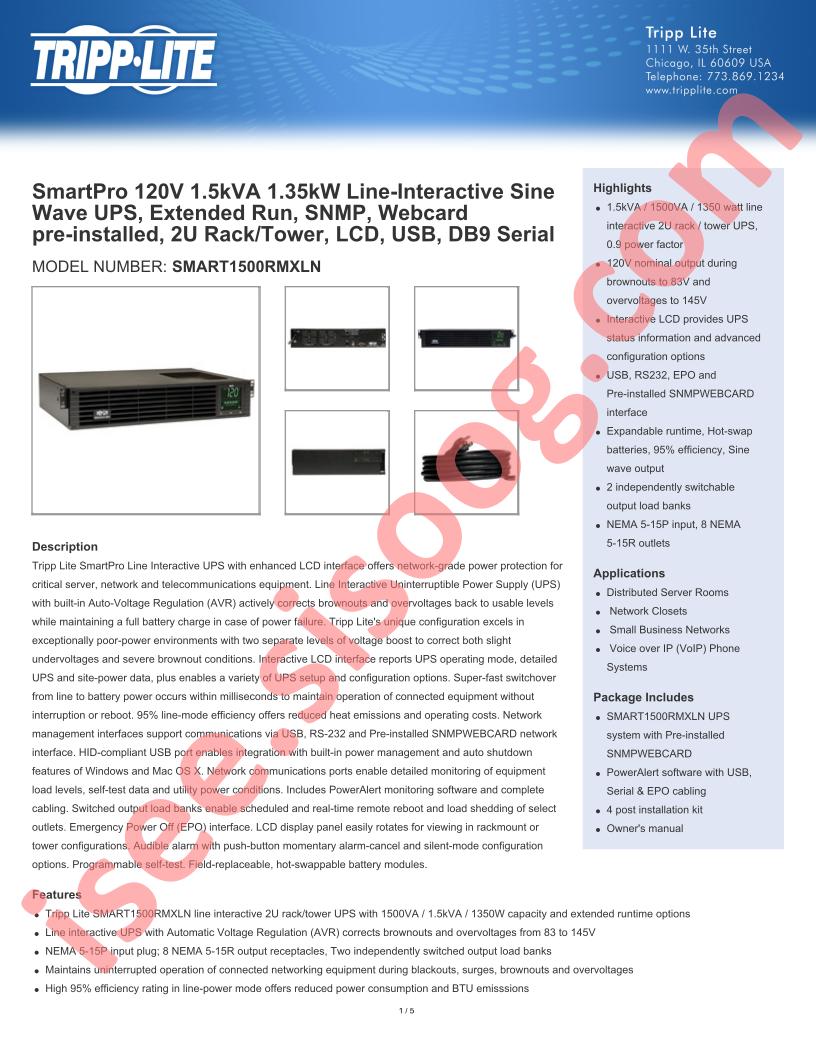 SMART1500RMXLN