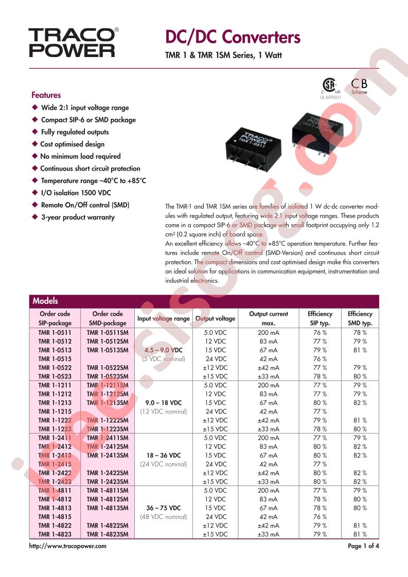 TMR1-4811SM