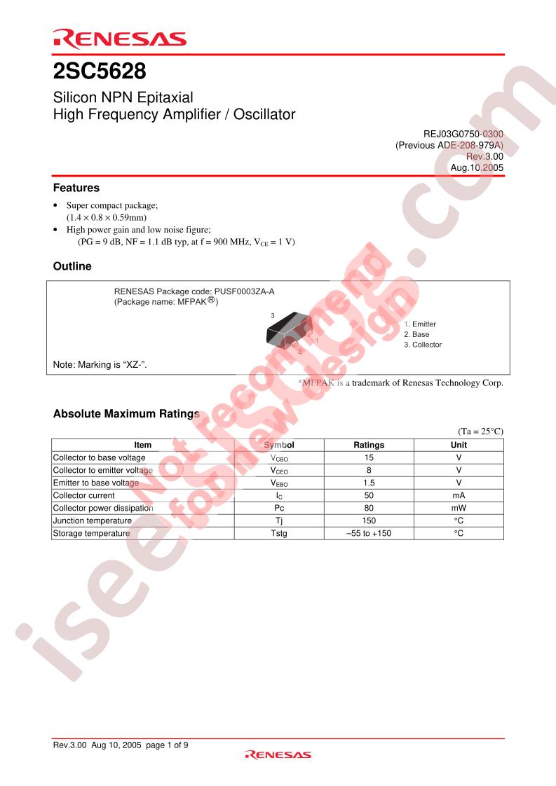 2SC5628XZ-TL-E