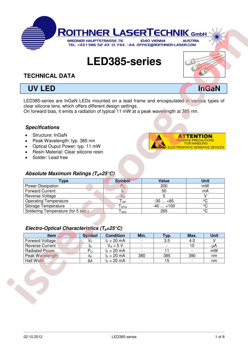 LED385