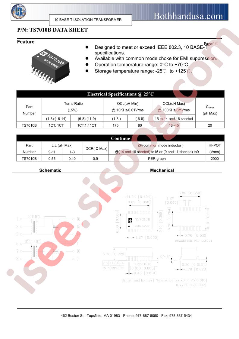 TS7010B