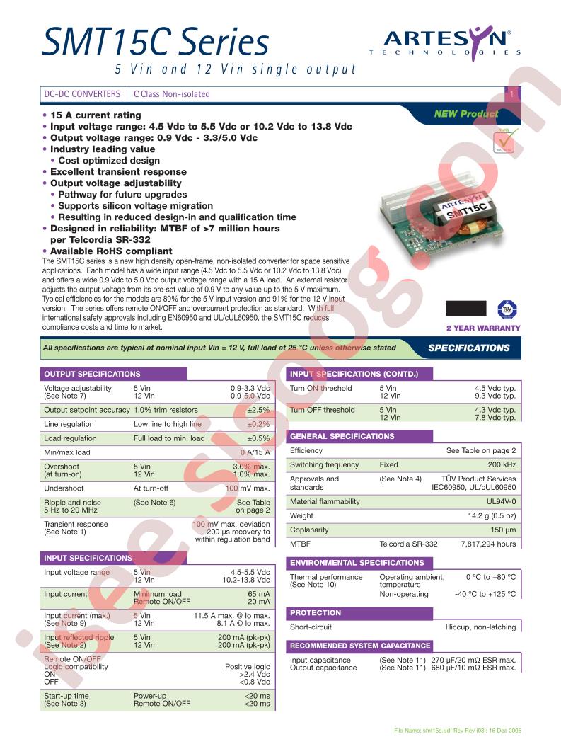 SMT15C