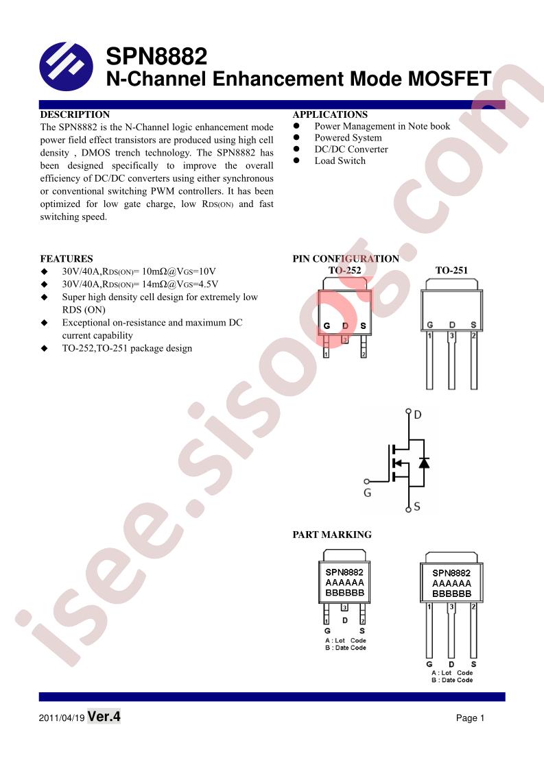 SPN8882T252RG