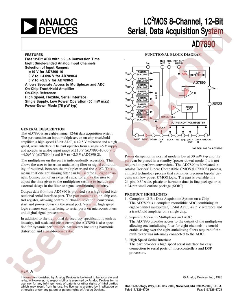 AD7890AN-4