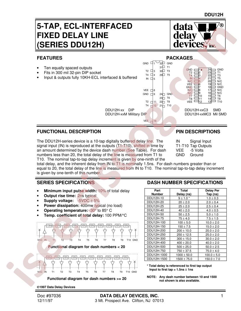 DDU12H-100M